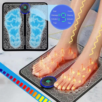 🦶 Masajeador Eléctrico para Pies – Alfombra Masajeadora Inteligente