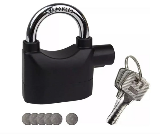 🔒 Candado con Alarma Antirrobo – Seguridad Inteligente y Eficaz