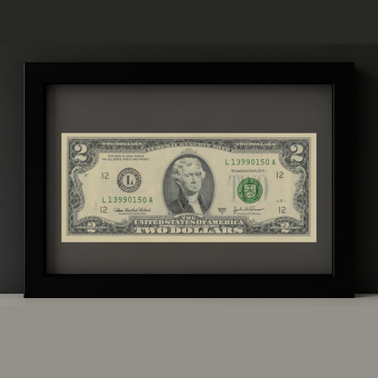 Cuadro Decorativo - Billete Dólar
