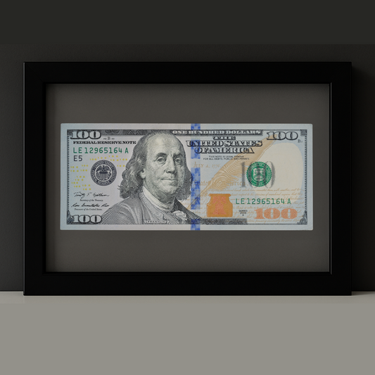 Cuadro Decorativo - Billete Dólar
