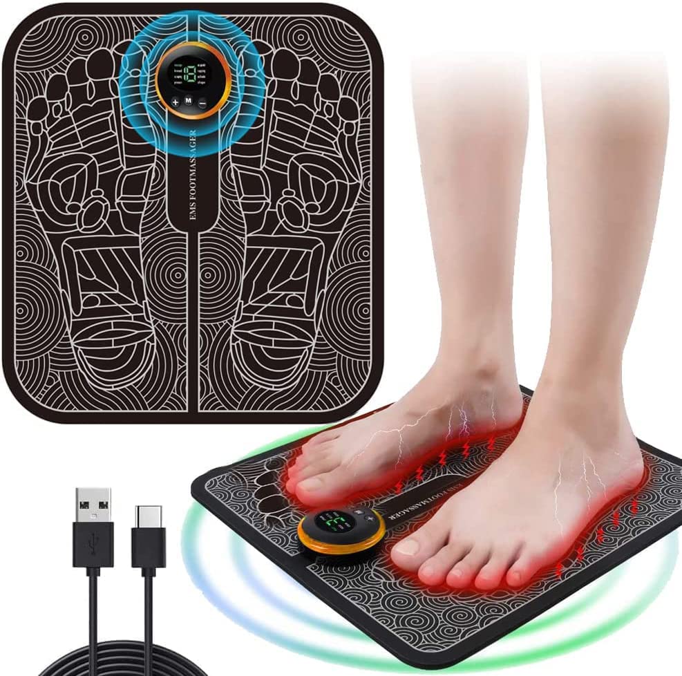 🦶 Masajeador Eléctrico para Pies – Alfombra Masajeadora Inteligente