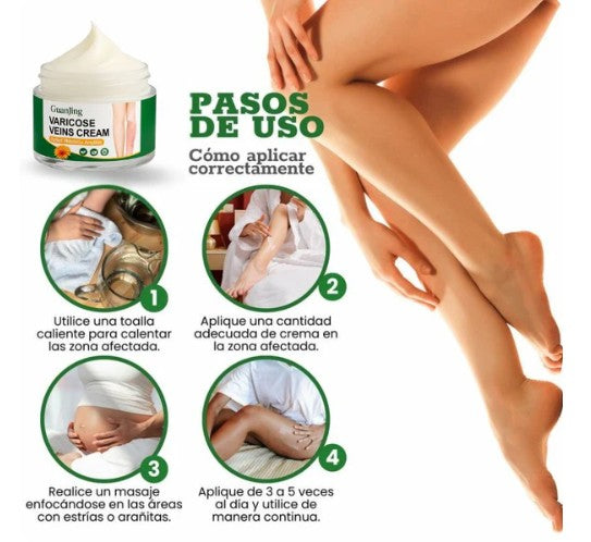 CREMA PARA LAS VARICES