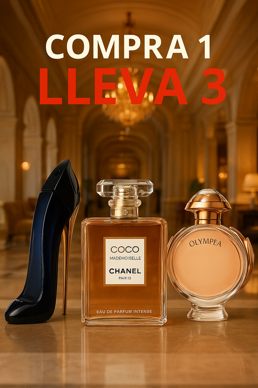PERFUME 3X1 FEME GOOD, COCO, OLYM